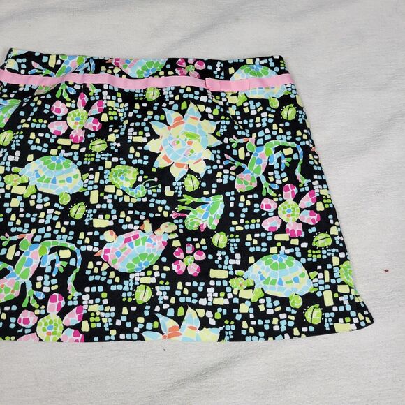 Bamboo Traders Skirt Womens Tropical Flowers Shorts Interior Cooling Mini y2k - Picture 4 of 11